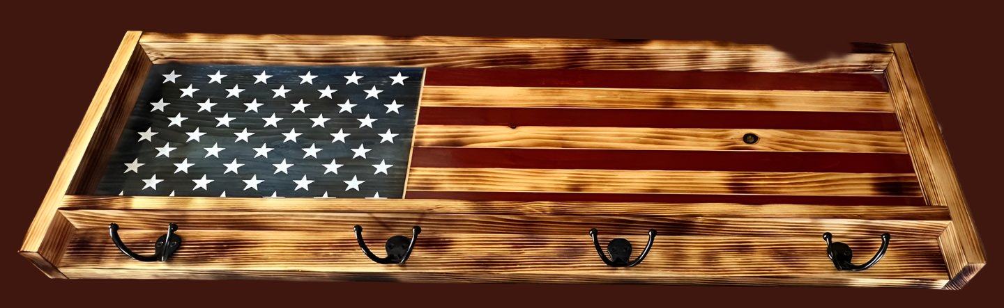 Flag Coat Rack