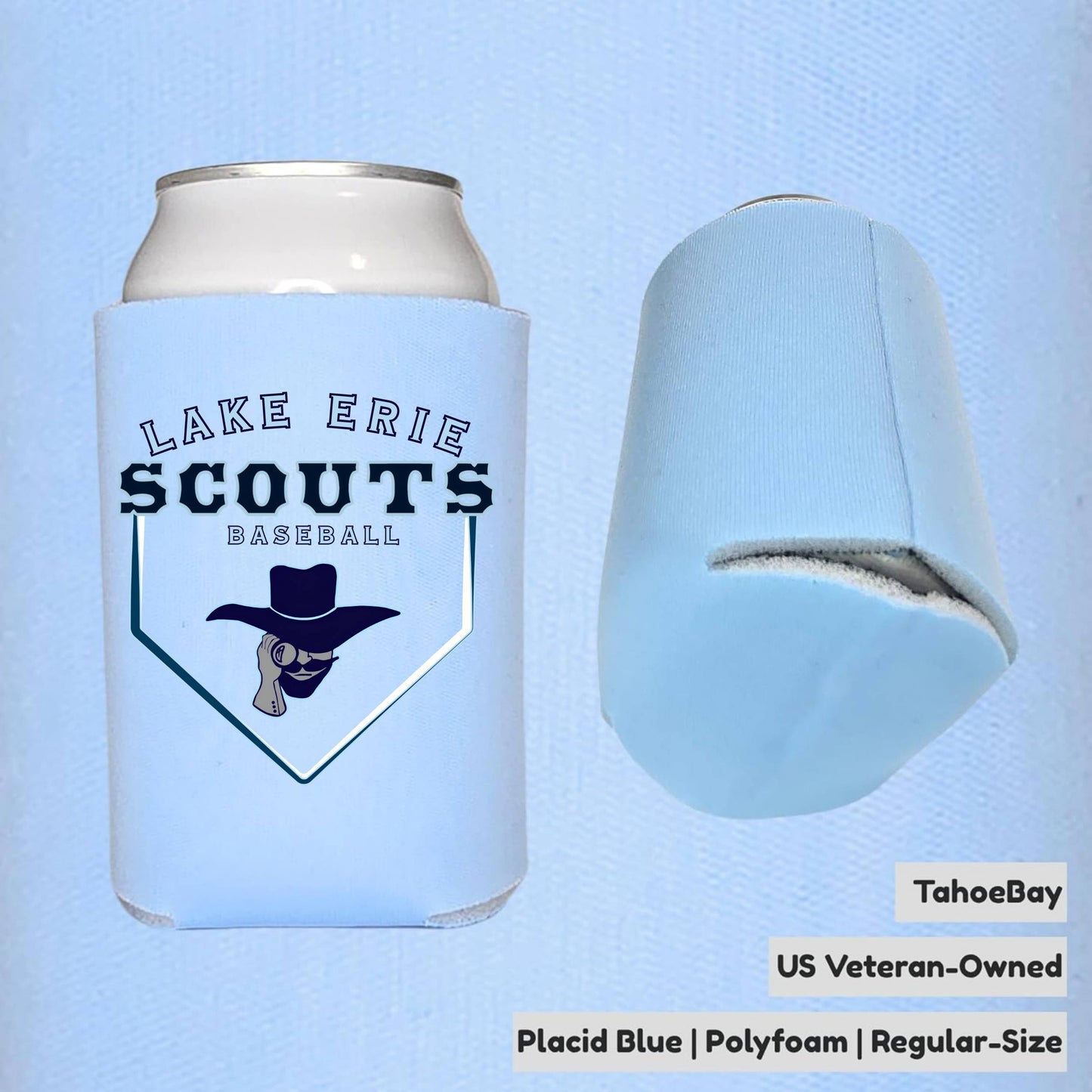 Lake Erie Scouts Foam Can Holder