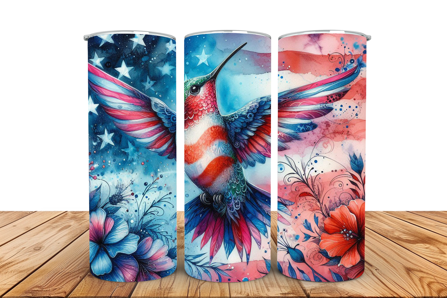 Patriotic Hummingbird