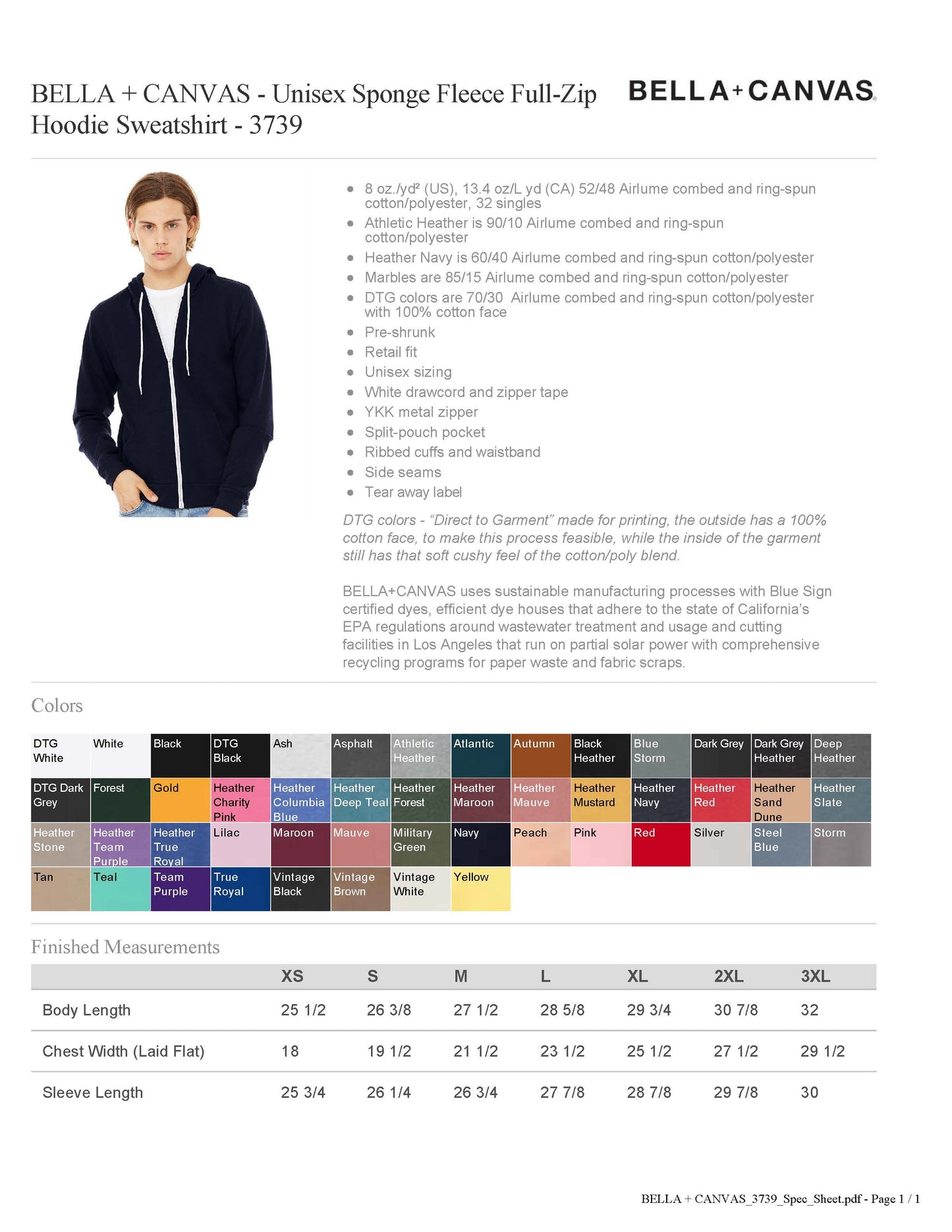 Sweeney Fitness Sponge Zip Up