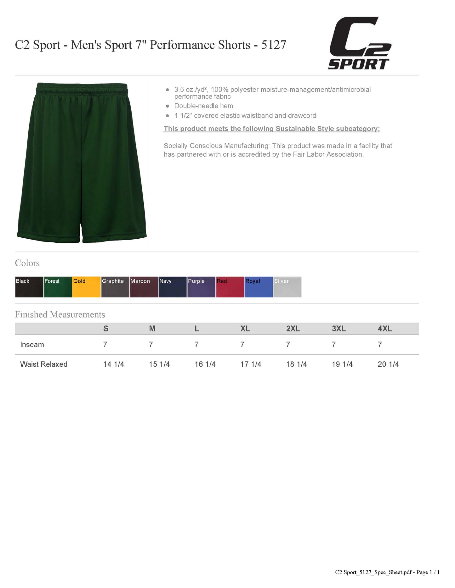 Swish Performance Shorts