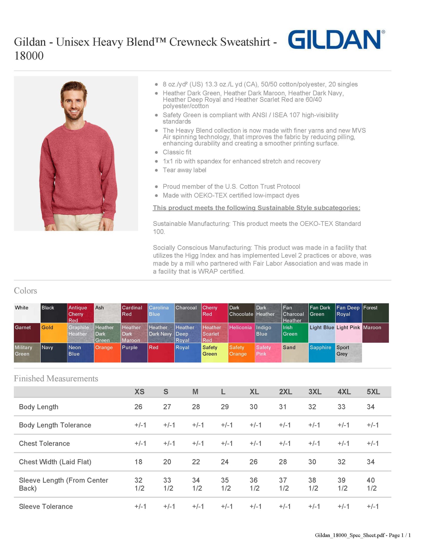Swish Crew Sweatshirt ADULT