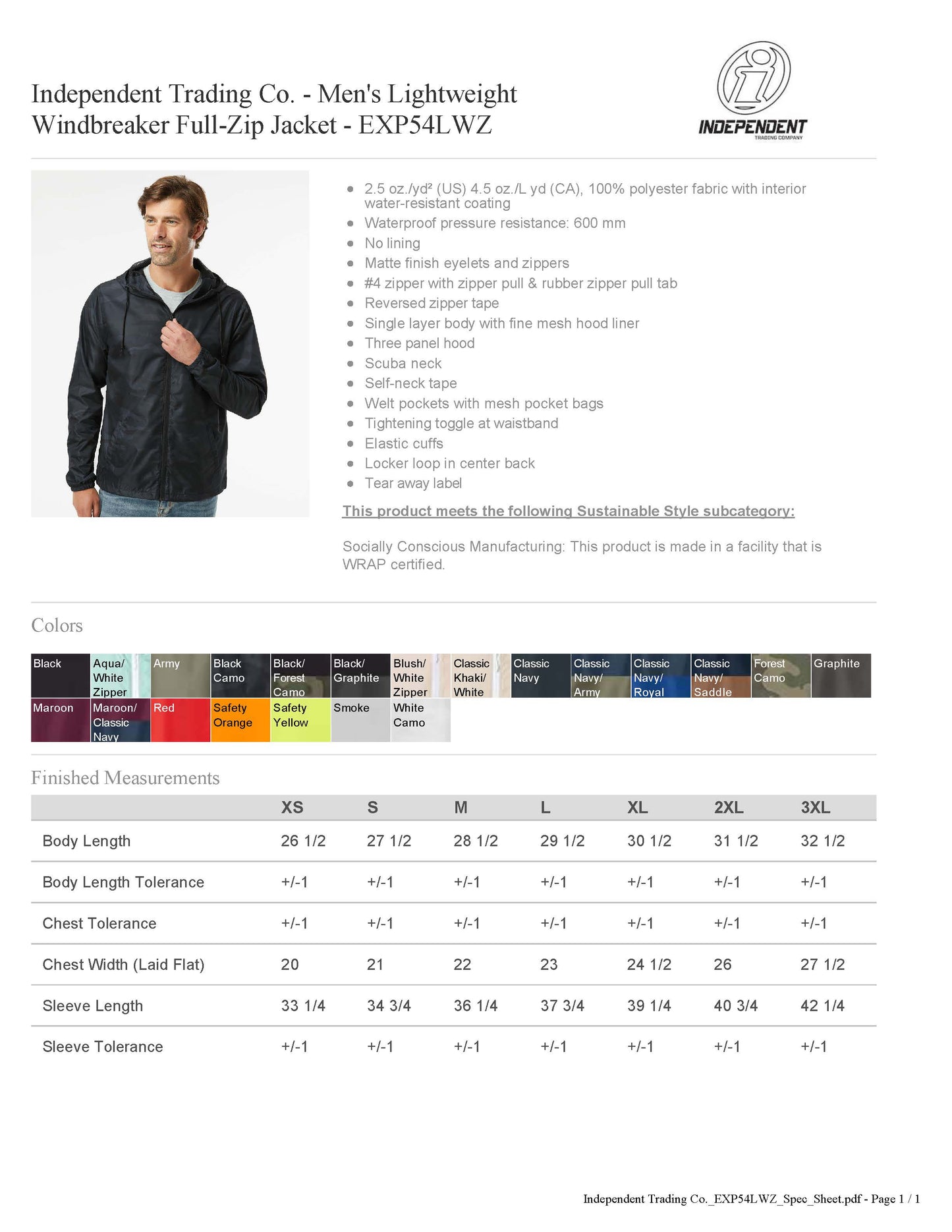 Swish Windbreaker