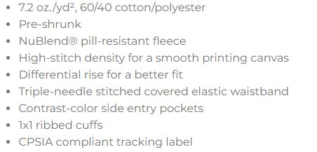 Swish Basketball Fleece Joggers YOUTH