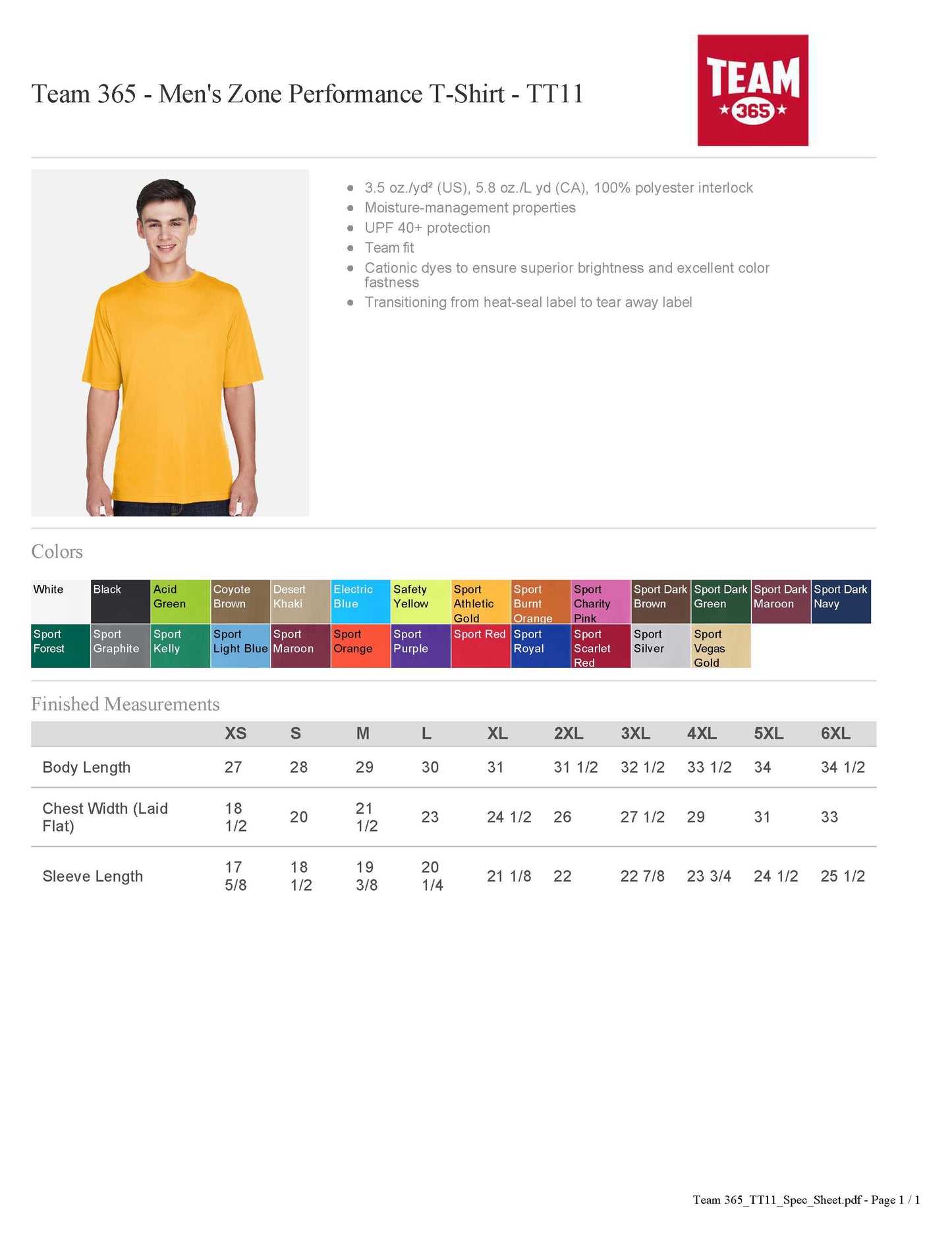 Swish DriFit Tshirt ADULT