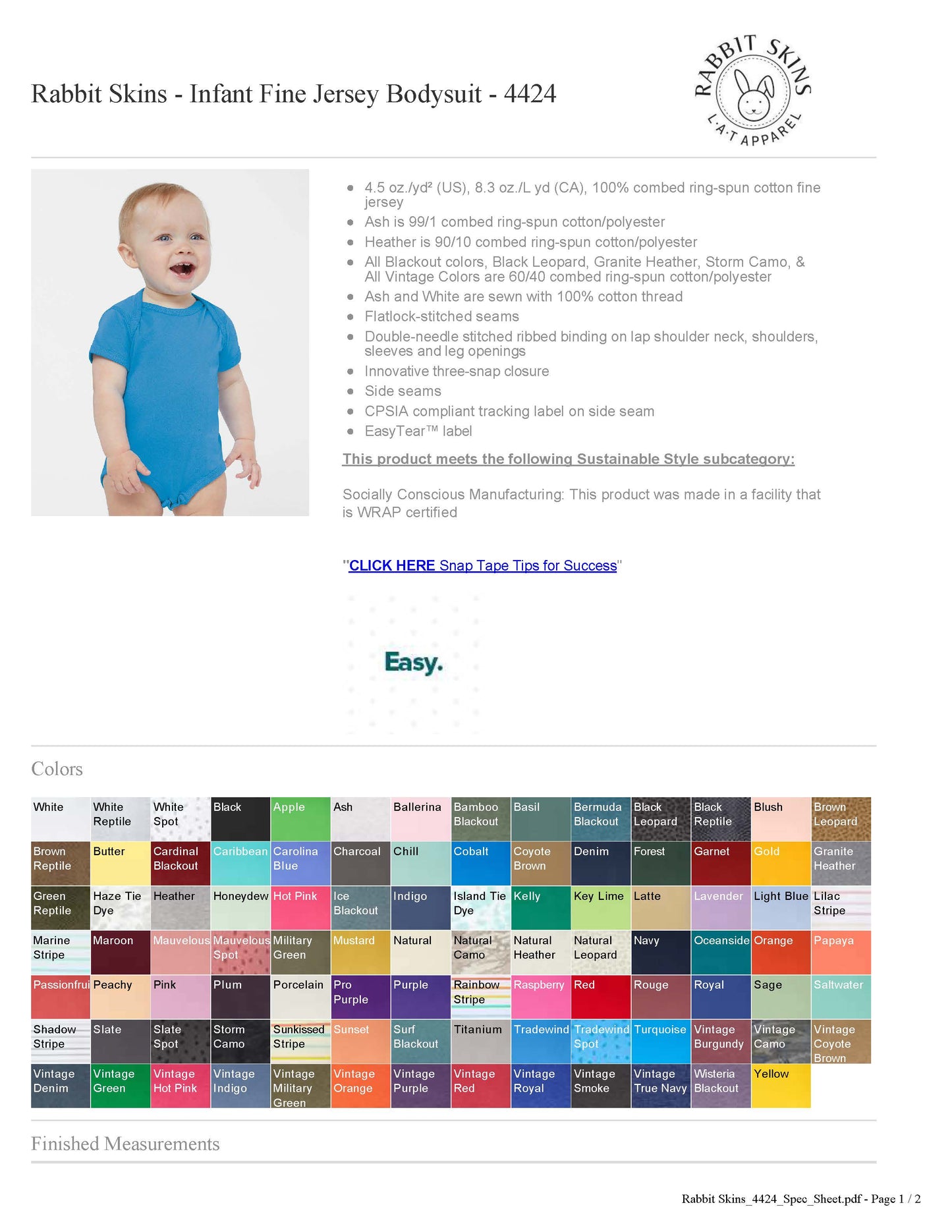 CMN Essential Onesie