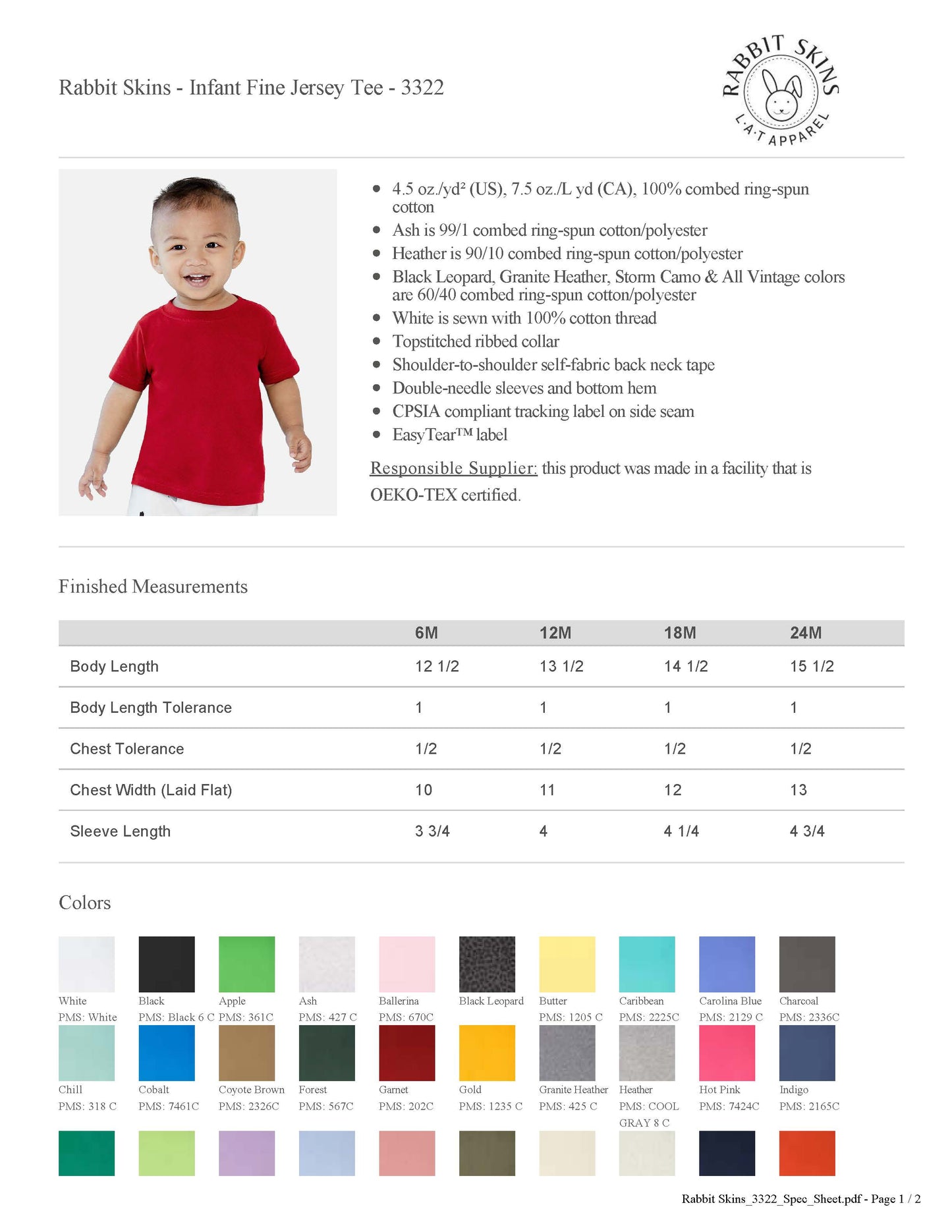 CMN Essential Tee - INFANT