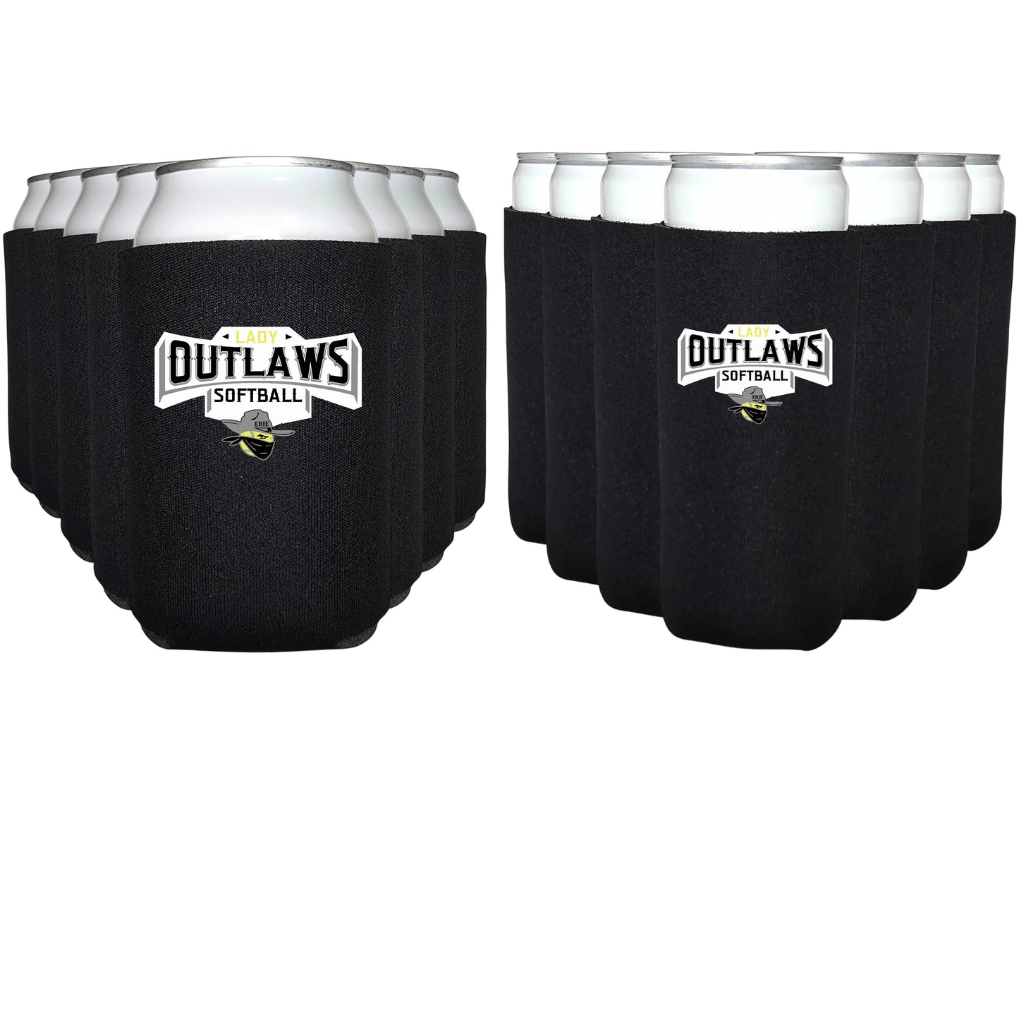 Lady Outlaws Koozies - DESIGN 2