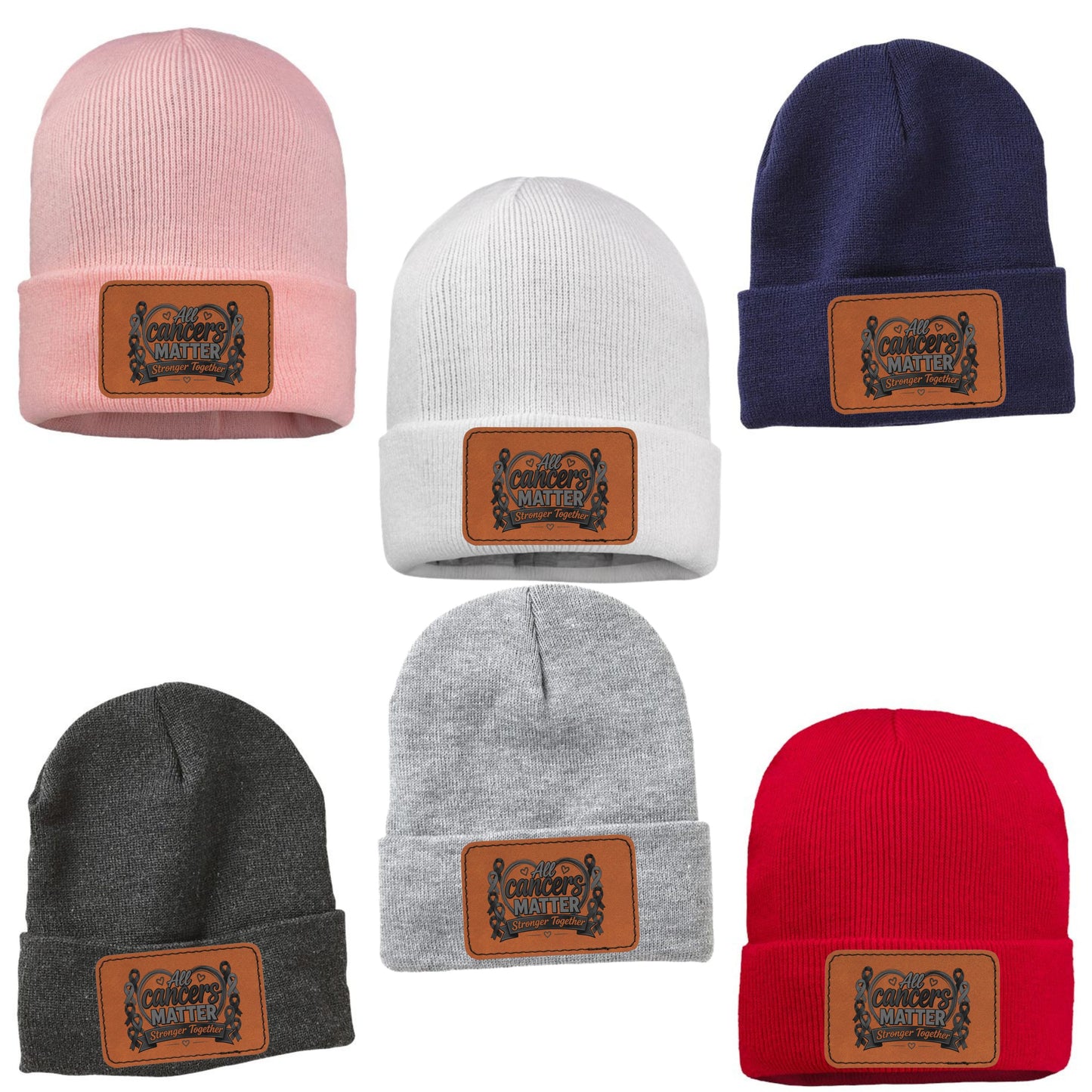 Stronger Together Lined Beanie