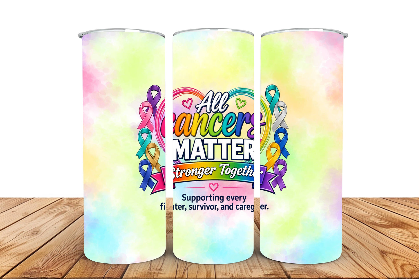 Stronger Together Skinny Tumbler