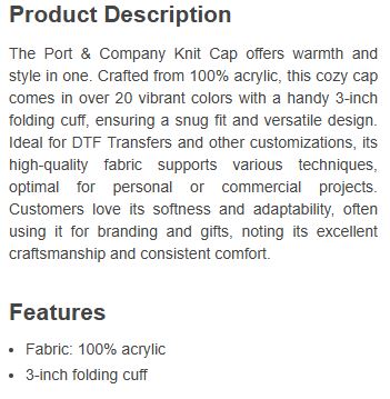 Swish Basketball Knit Beanie