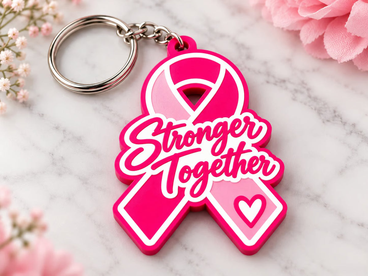 Stronger Together Keychain