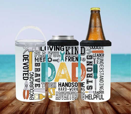 DAD 4-in-1 Can Cooler