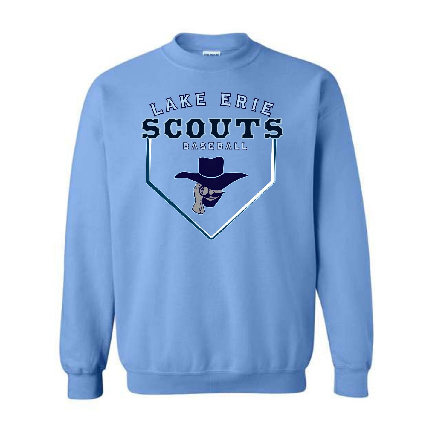 Scouts Baseball Sweatshirt - Home Plate Design