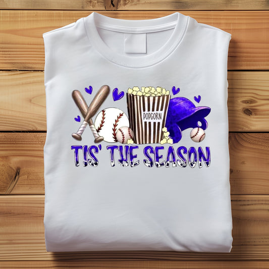 Tis the Season Baseball T-Shirt