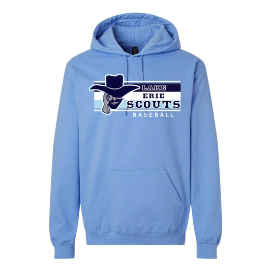 Scouts Baseball Hoodie - Stripe Design
