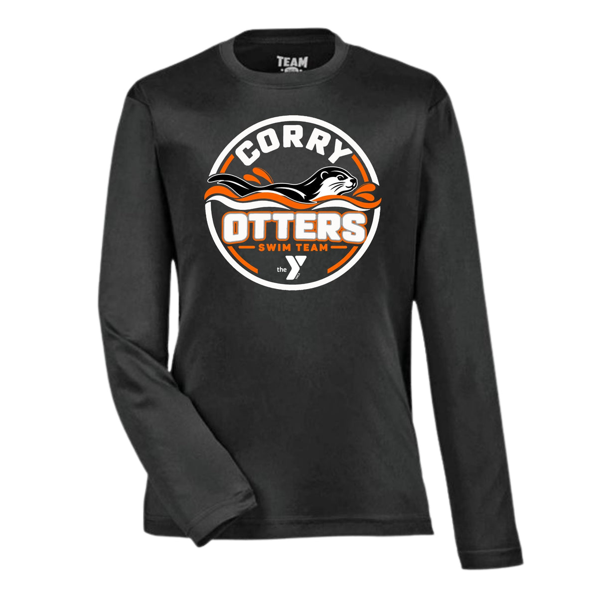Otters Swim Circle Performance Long Sleeve - ADULT