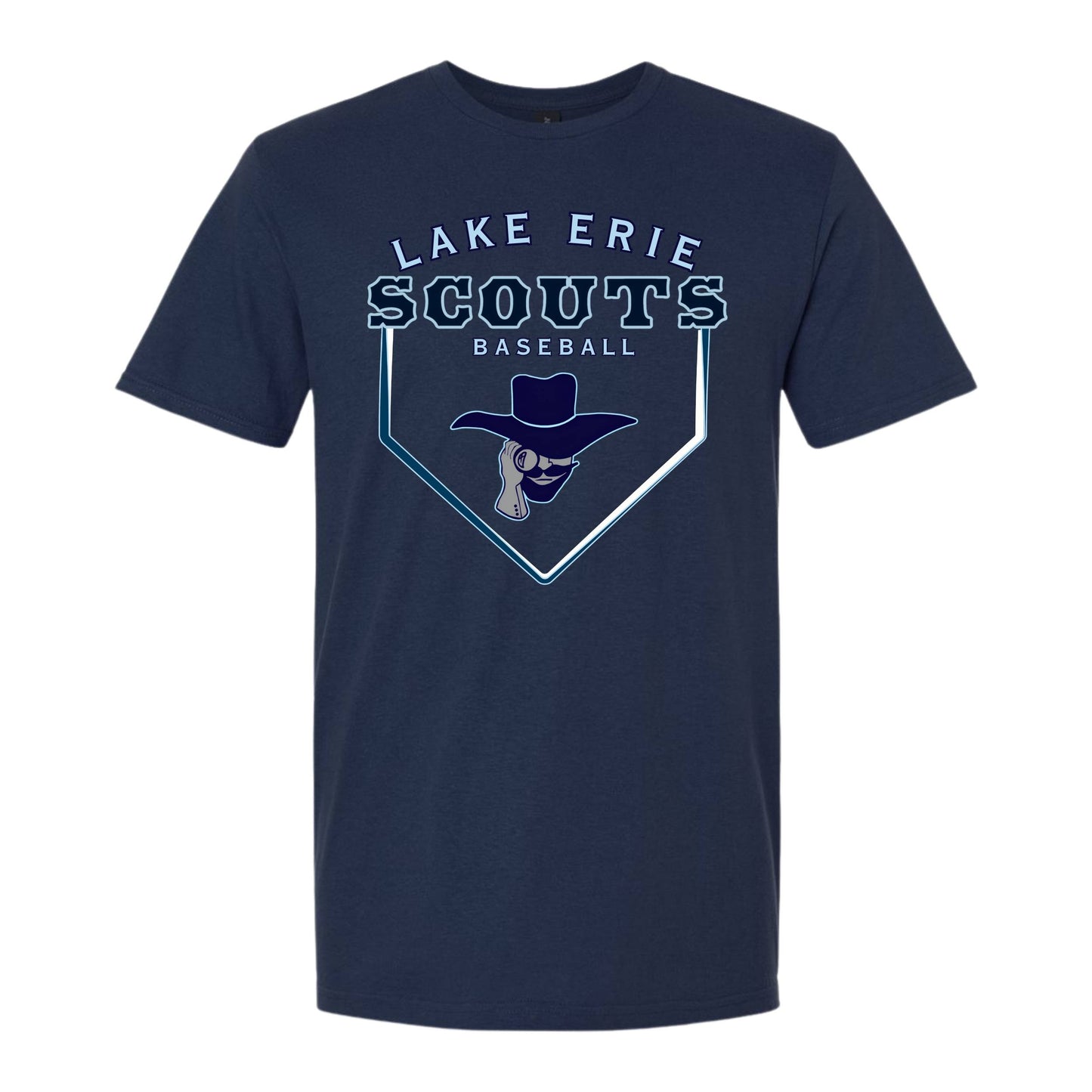 Scouts Baseball T-Shirt - Home Plate Design
