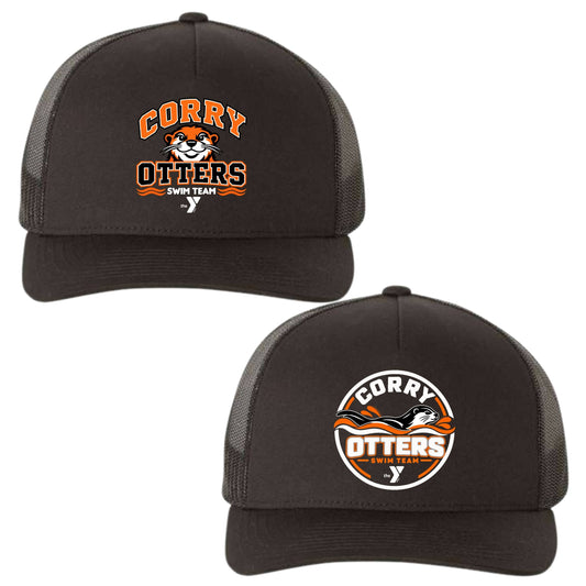 Otters Swim Trucker Hat