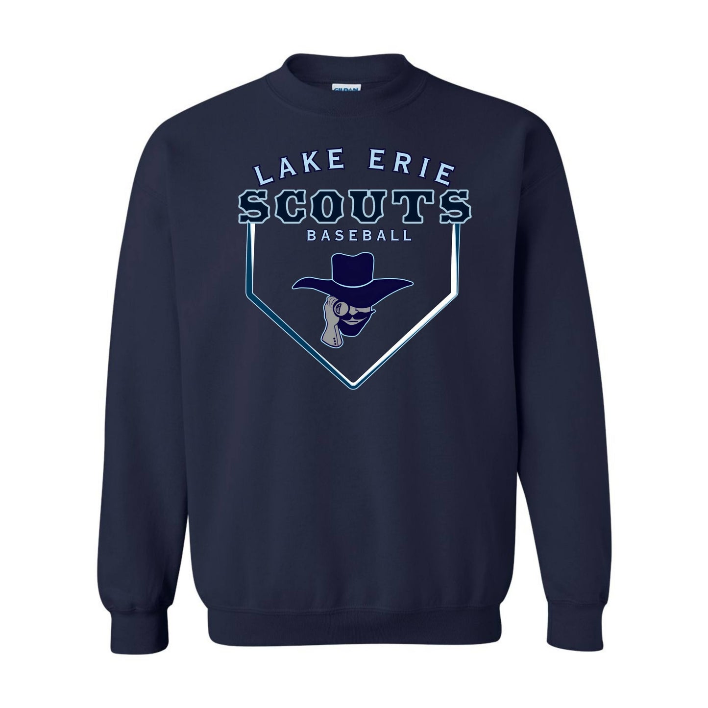 Scouts Baseball Sweatshirt - Home Plate Design