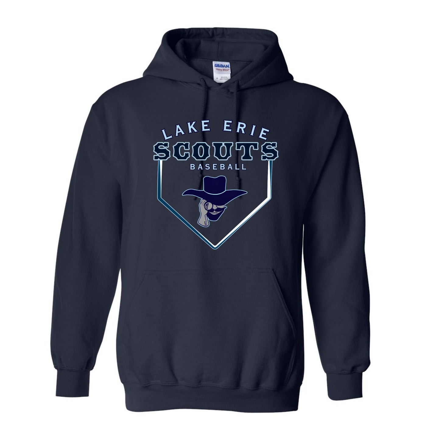 Scouts Baseball Hoodie - Home Plate Design