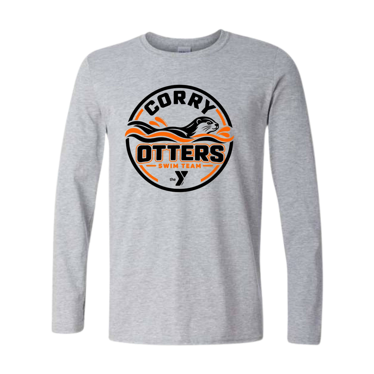 Otters Swim Circle Long Sleeve - YOUTH