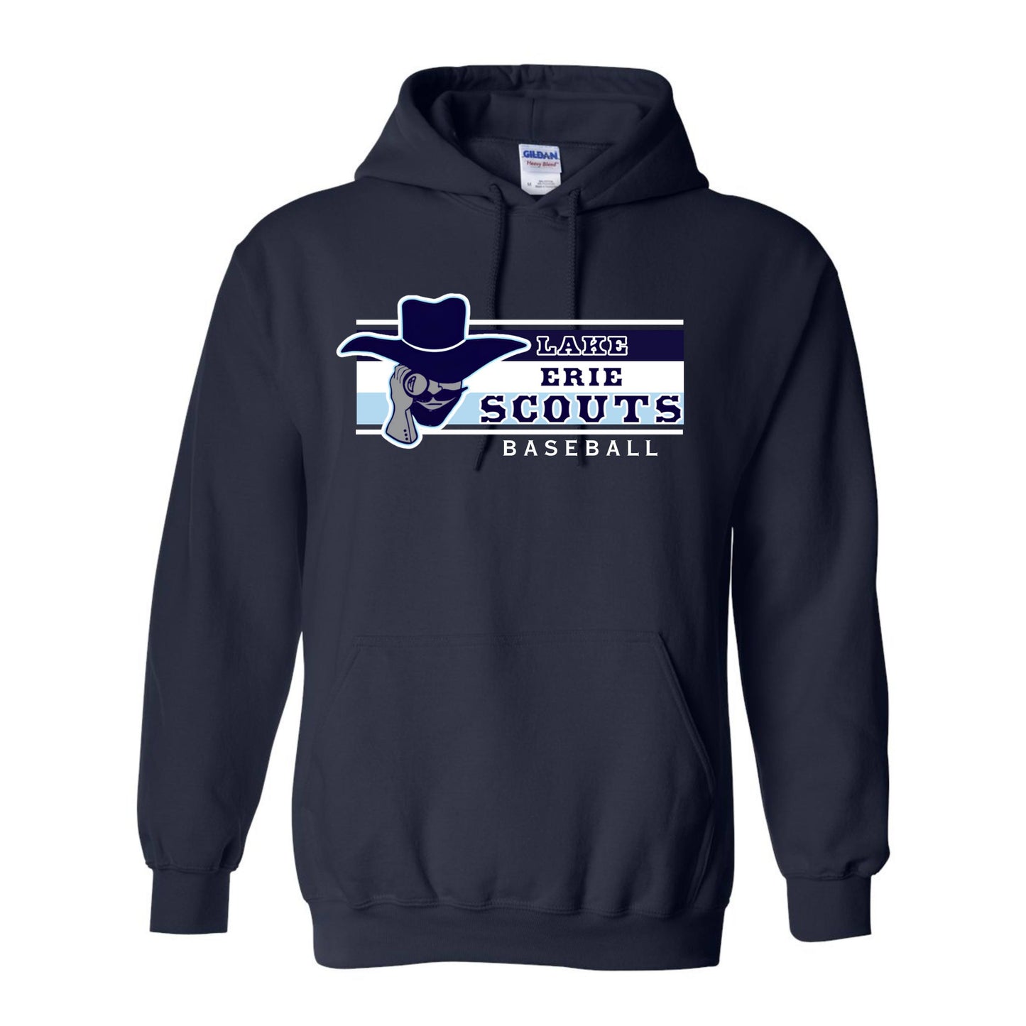 Scouts Baseball Hoodie - Stripe Design