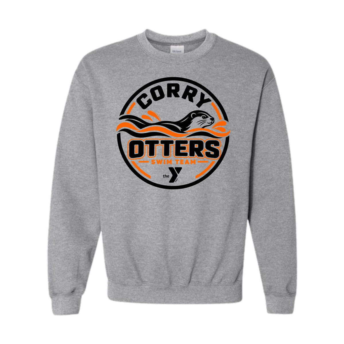 Otters Swim Circle Sweatshirt - YOUTH