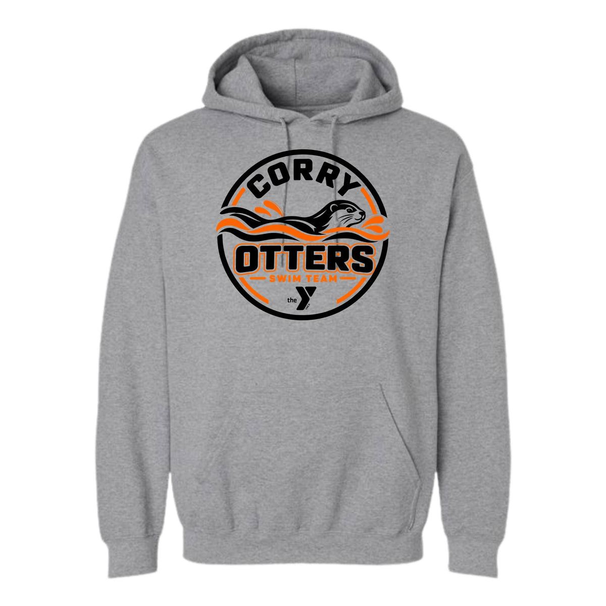 Otters Swim Circle Hoodie - YOUTH