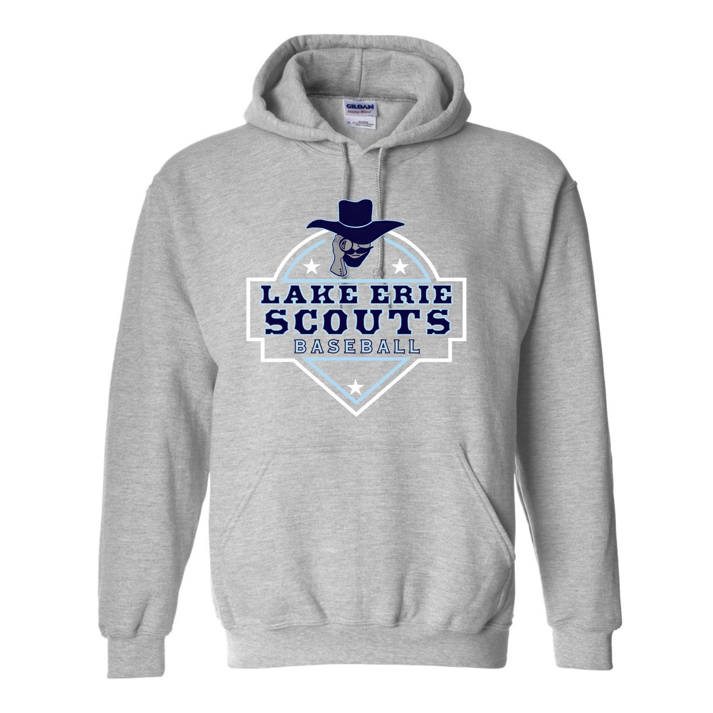 Scouts Baseball Hoodie - Star Design