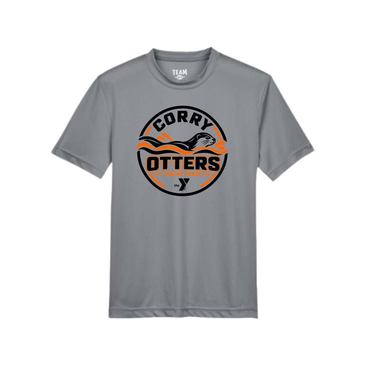 Otters Swim Performance Circle T-Shirt - YOUTH
