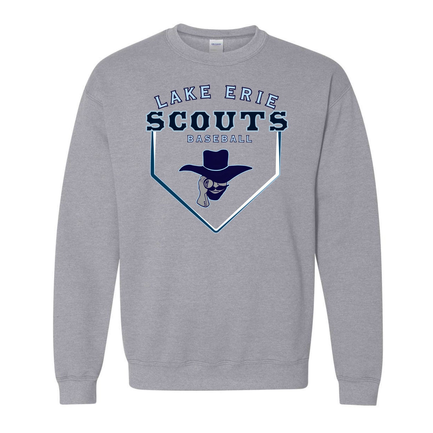 Scouts Baseball Sweatshirt - Home Plate Design