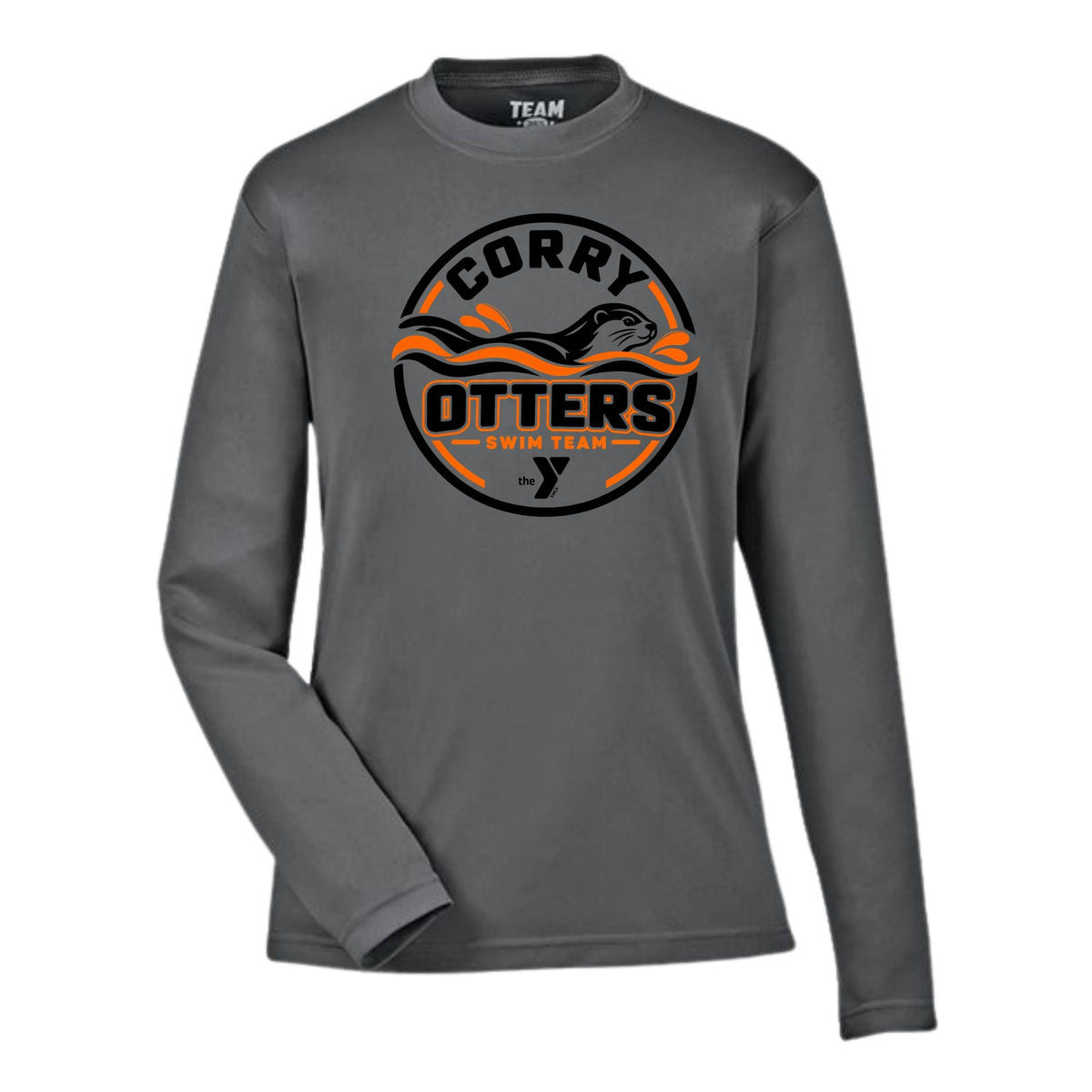 Otters Swim Circle Performance Long Sleeve - ADULT
