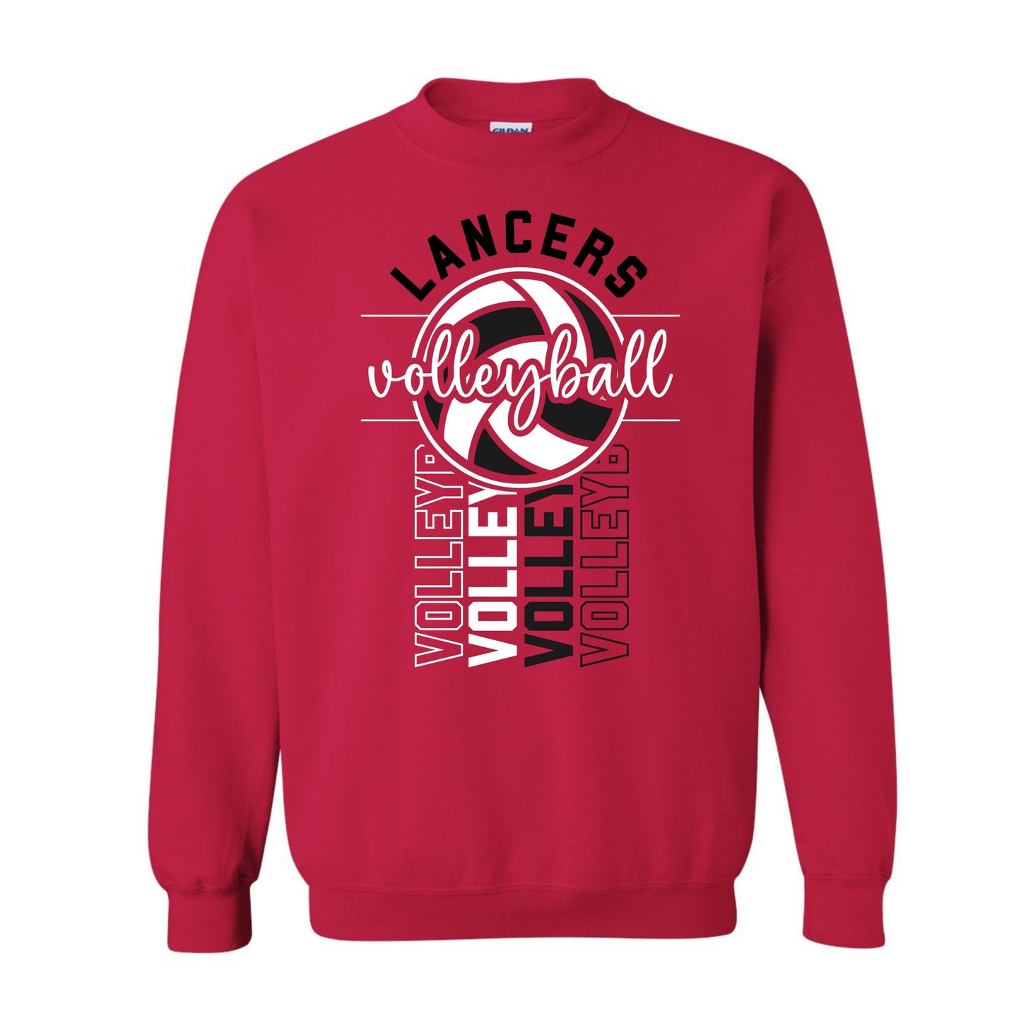 Lancers Volleyball on Repeat Sweatshirt