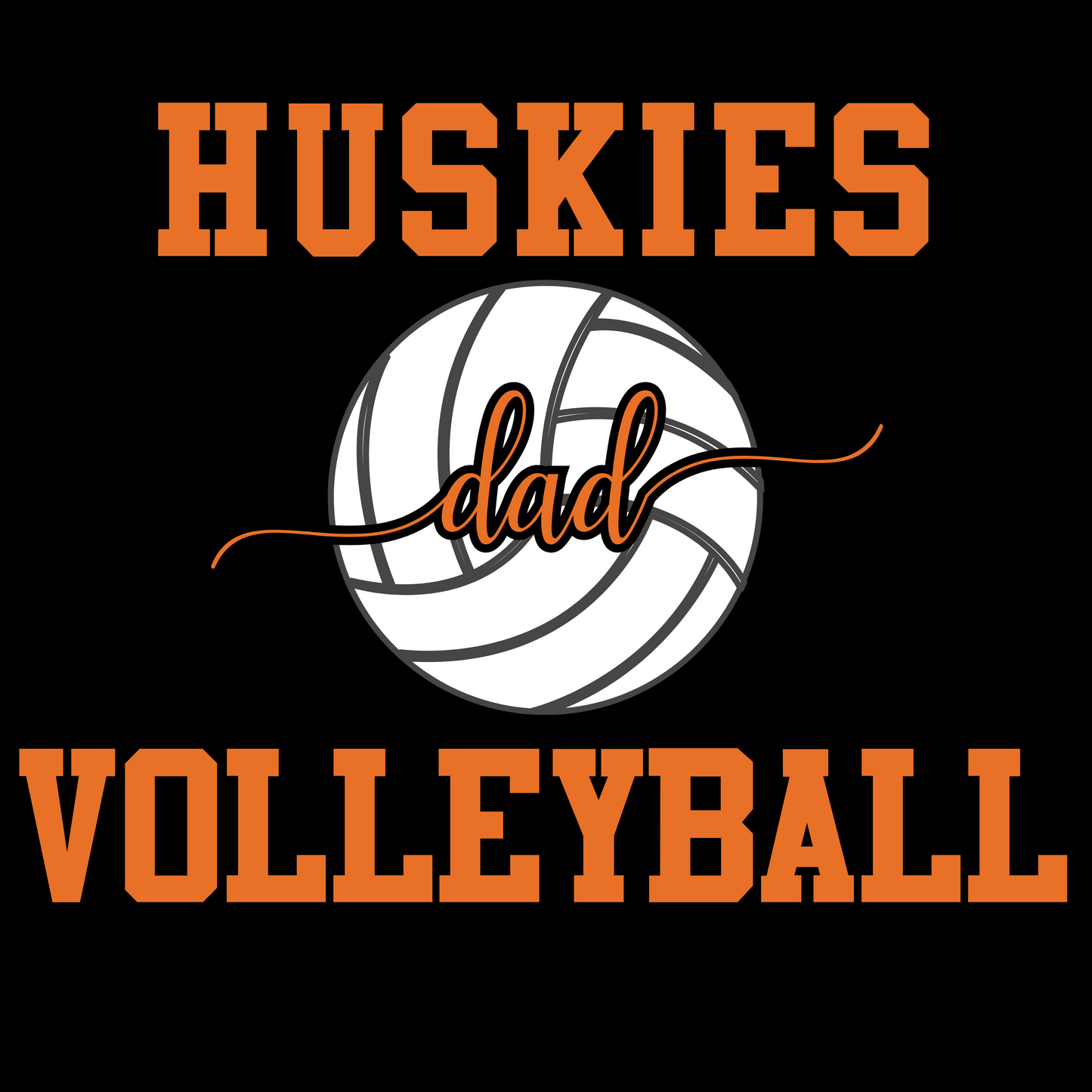 Huskies Volleyball Hoodie