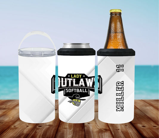 4-in-1 Can Cooler - Lady Outlaws