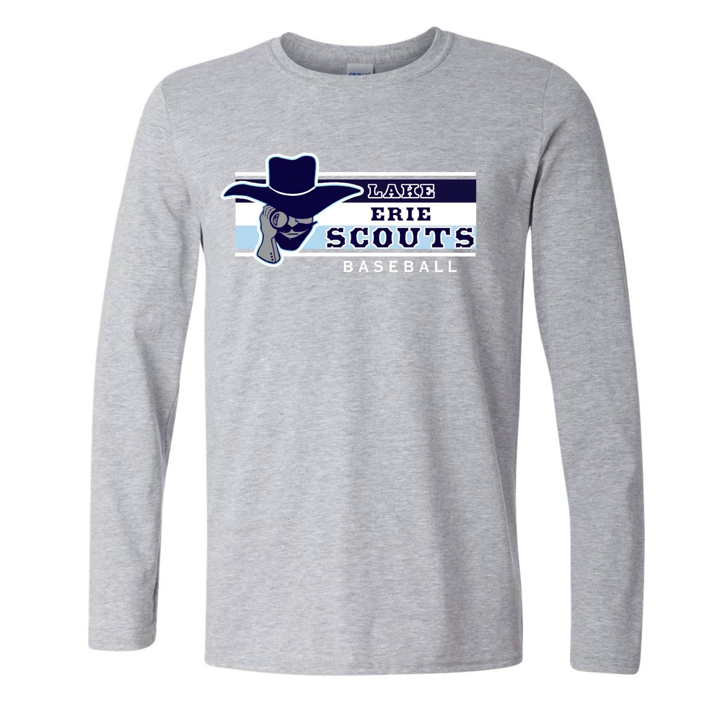 Scouts Baseball Long Sleeve Tee - Stripe Design