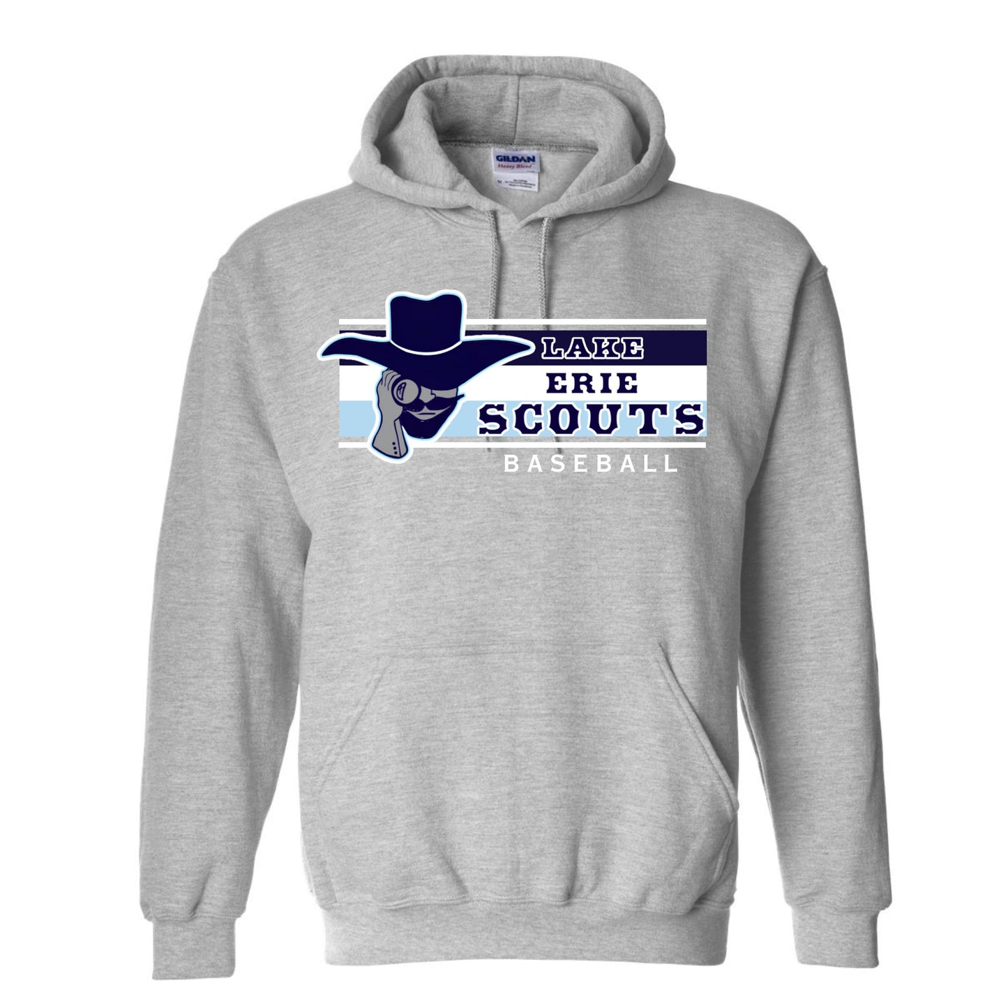 Scouts Baseball Hoodie - Stripe Design
