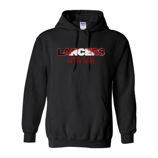 Lancers Volleyball - Leave it all on the Court - Hoodie