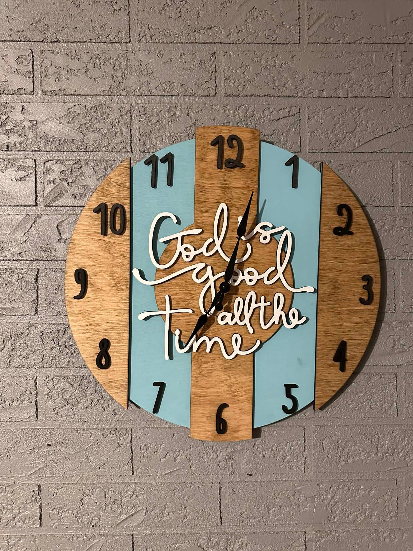 "God is Good" Clock