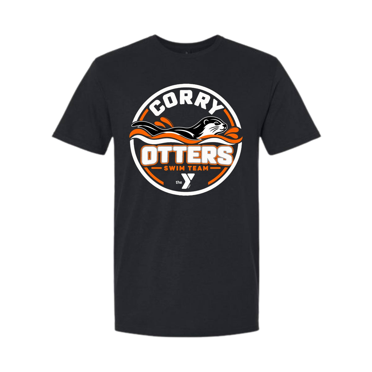 Otters Swim Circle T-Shirt - ADULT
