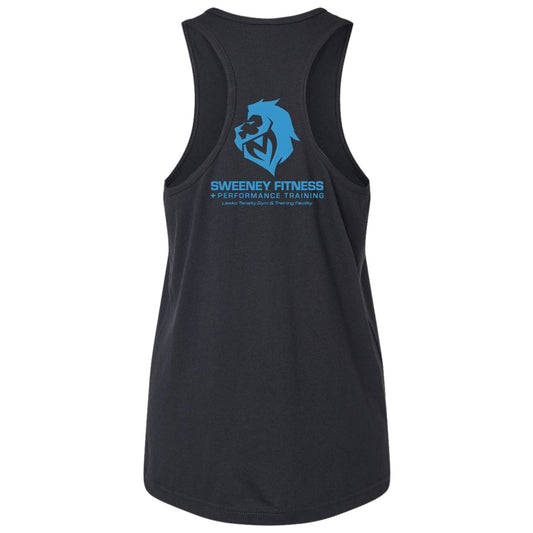 Womens Racerback Tank for Sweeney Fitness