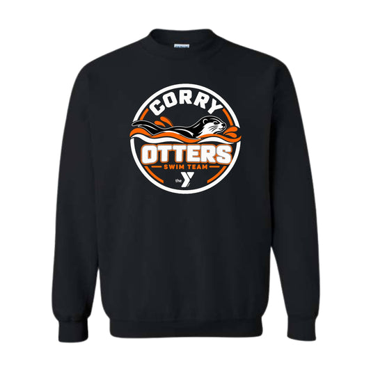Otters Swim Circle Sweatshirt - YOUTH