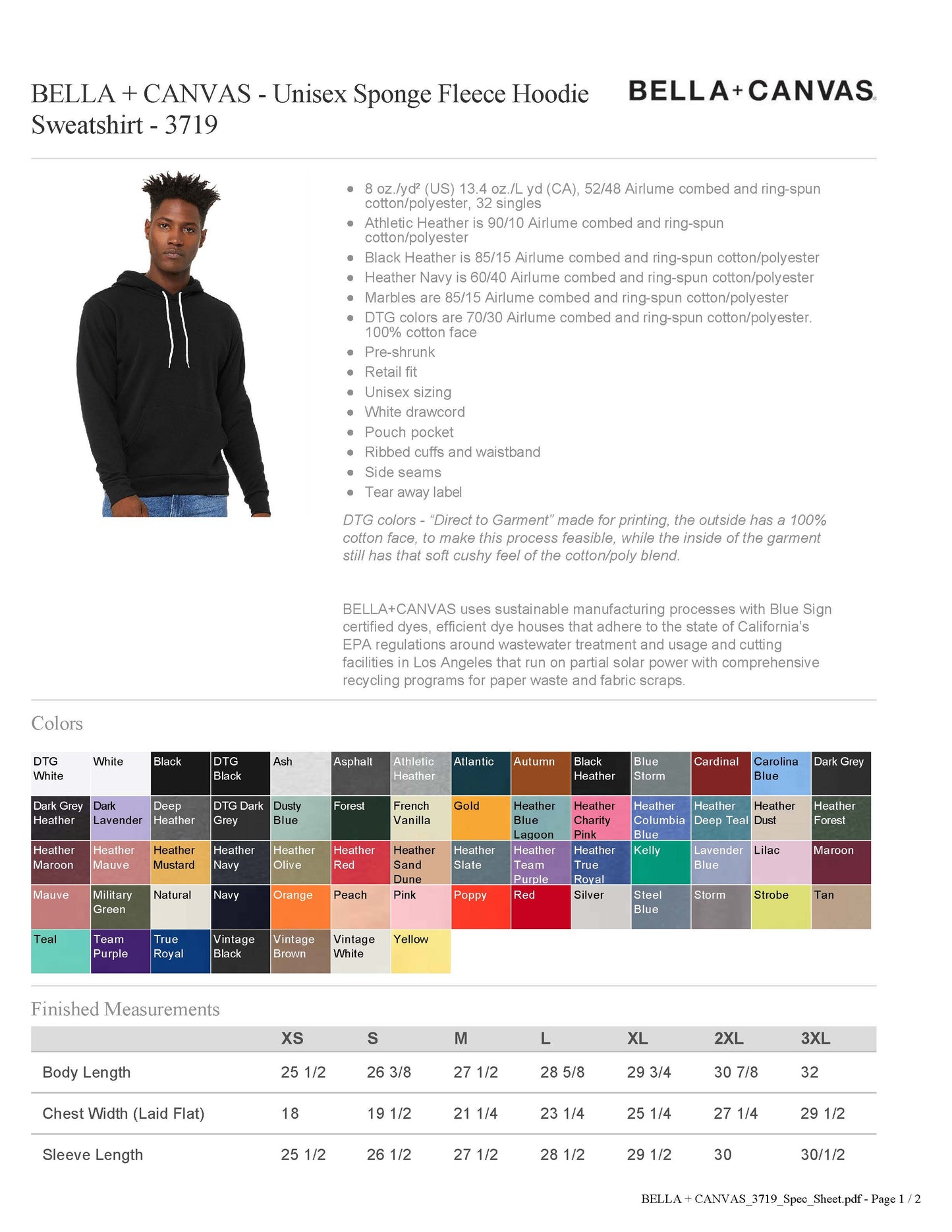 Sweeney Fitness Sponge Hoodie