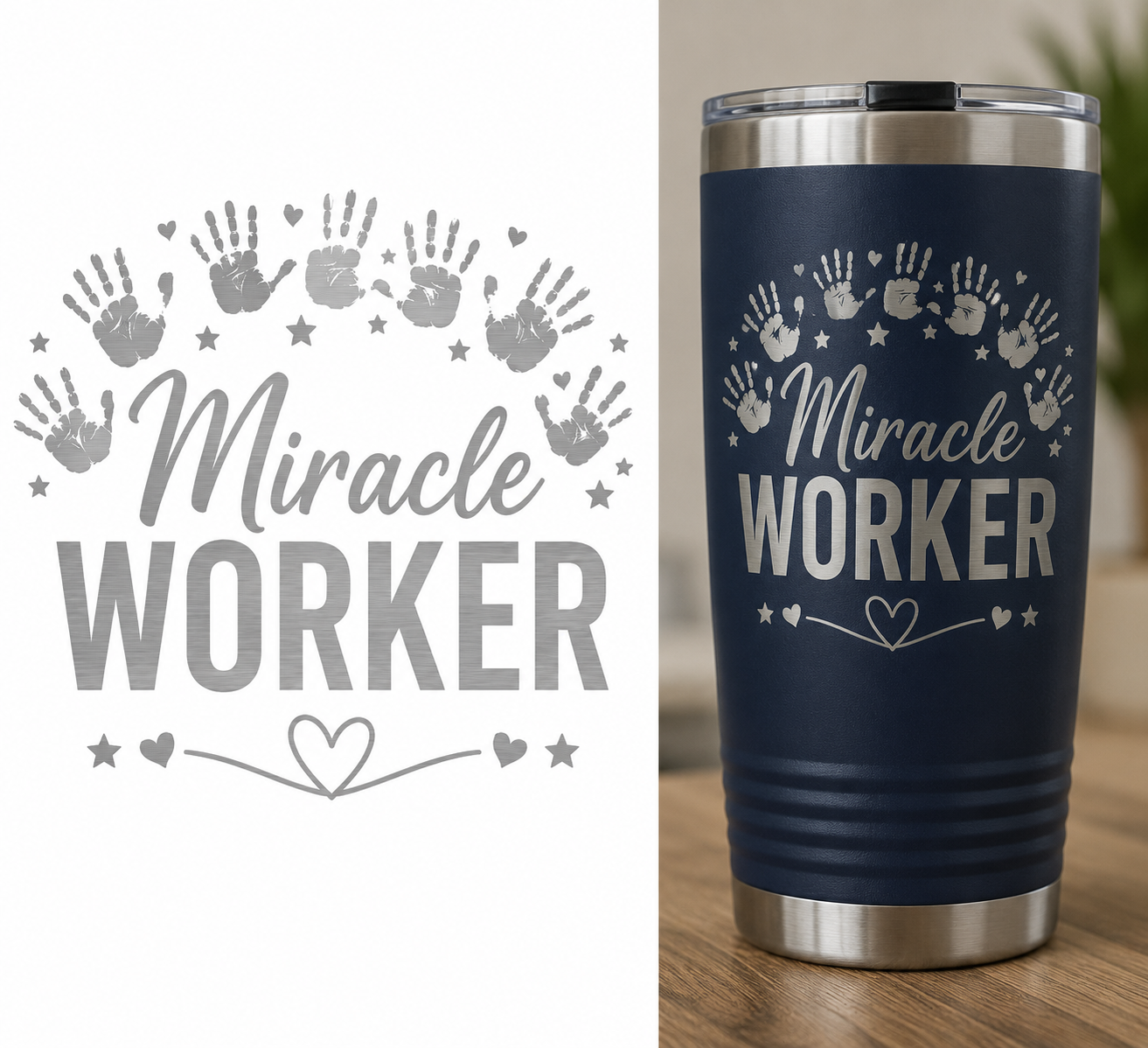 CMN Engraved Travel Mug