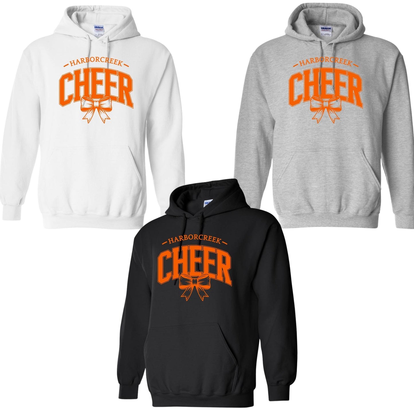 HCLG Cheer Bow Hoodie