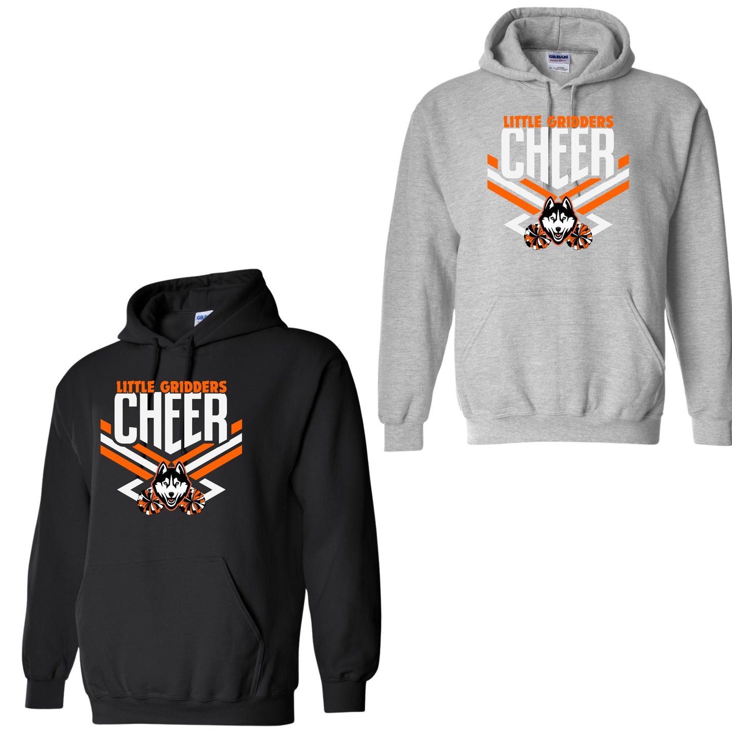 HCLG Cheer Stripe Hoodie