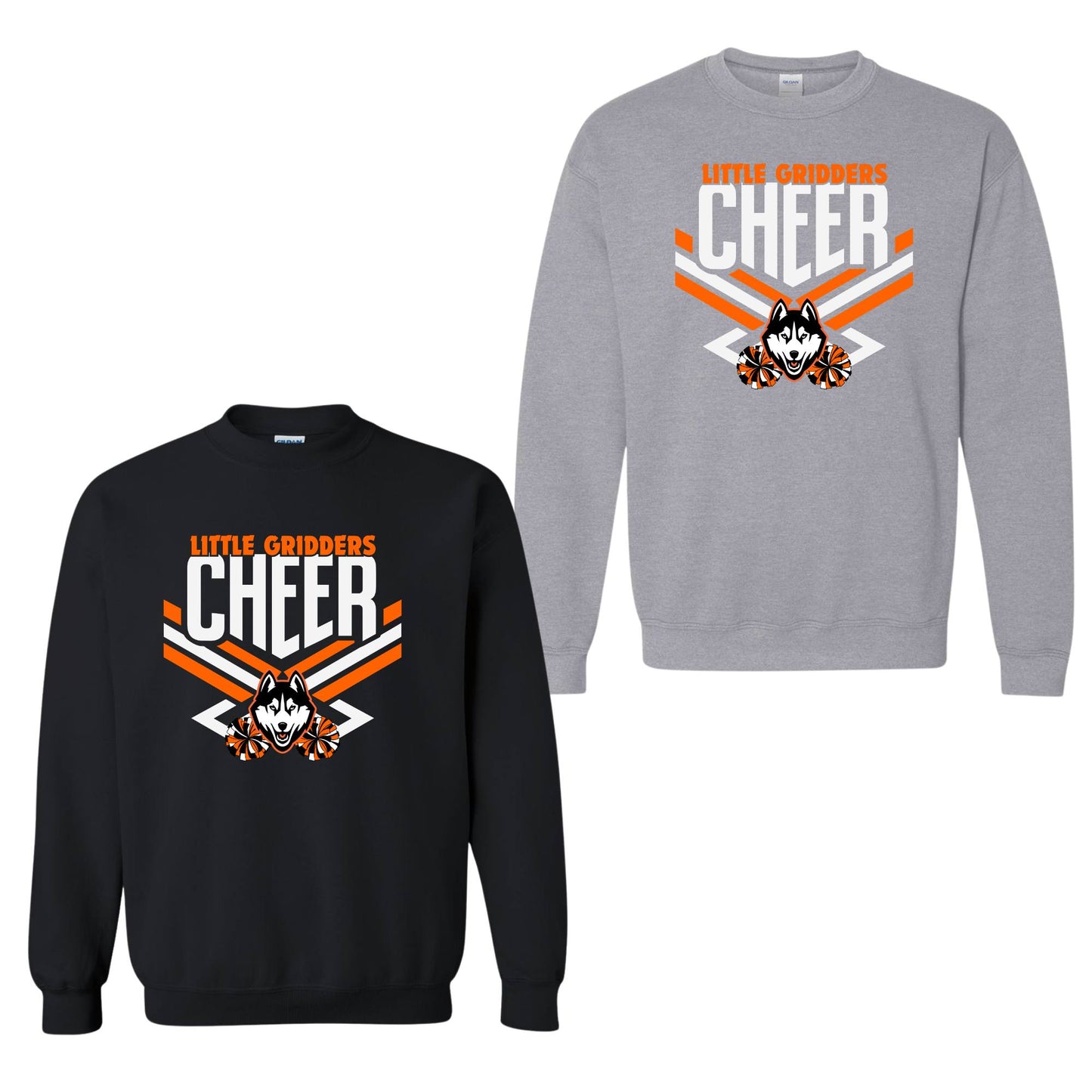HCLG Cheer Stripe Sweatshirt