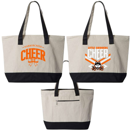 Harborcreek Little Gridders Cheer Tote