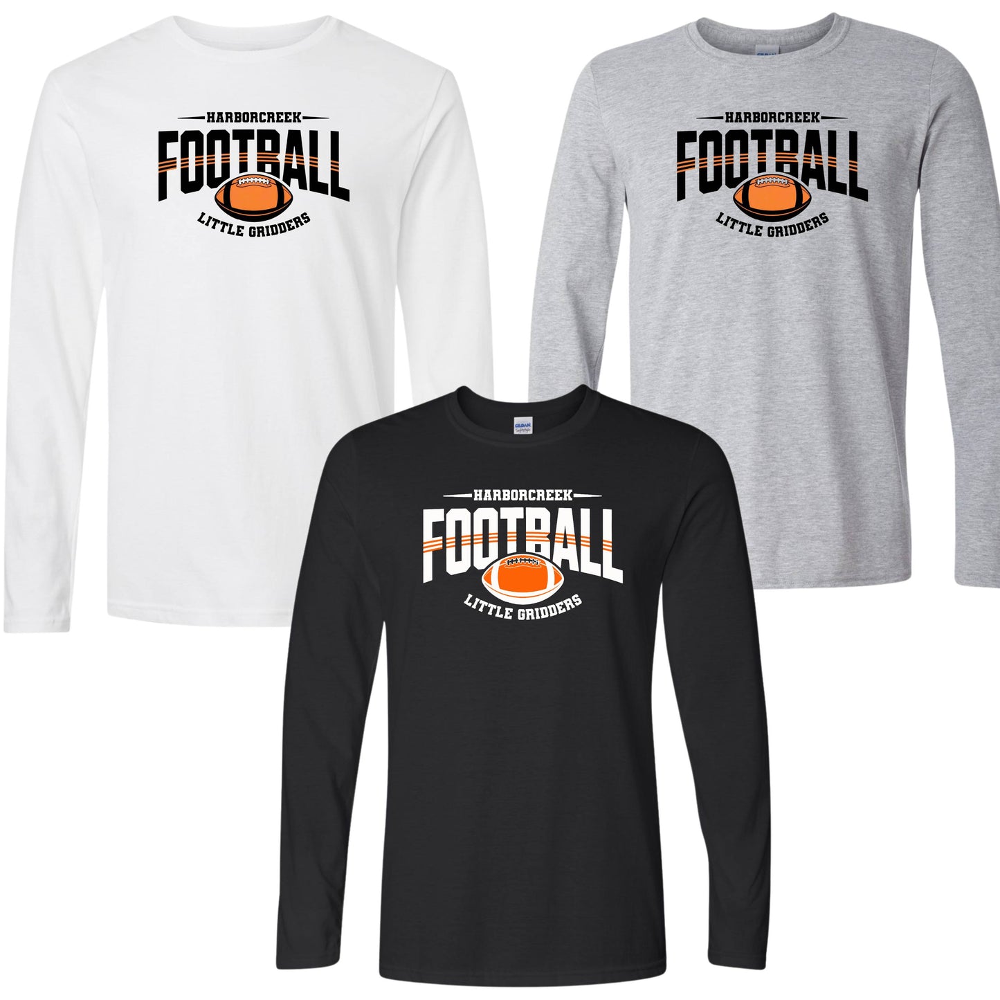 HCLG Football Stripe Long Sleeve